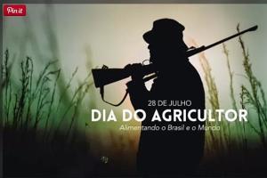 Secom gera revolta com foto de homem armado divulgada no Dia do Agricultor; CNDH oficia governo Secom gera revolta com foto de homem armado divulgada no Dia do Agricultor; CNDH oficia governo