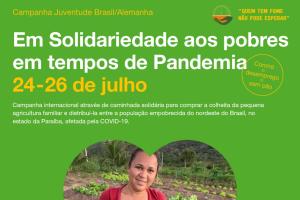 Juventude camponesa na Paraíba realiza campanha de solidariedade em parceria com jovens da Alemanha
