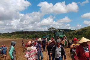 Famílias agricultoras acusam usina de invadir e destruir plantação no grande Recife